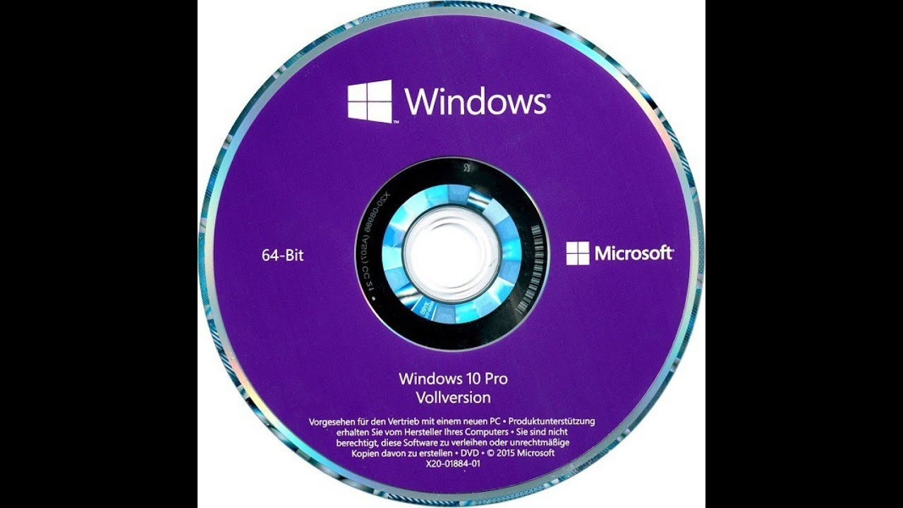 Win 10 Pro 64-Bit OEM DVD